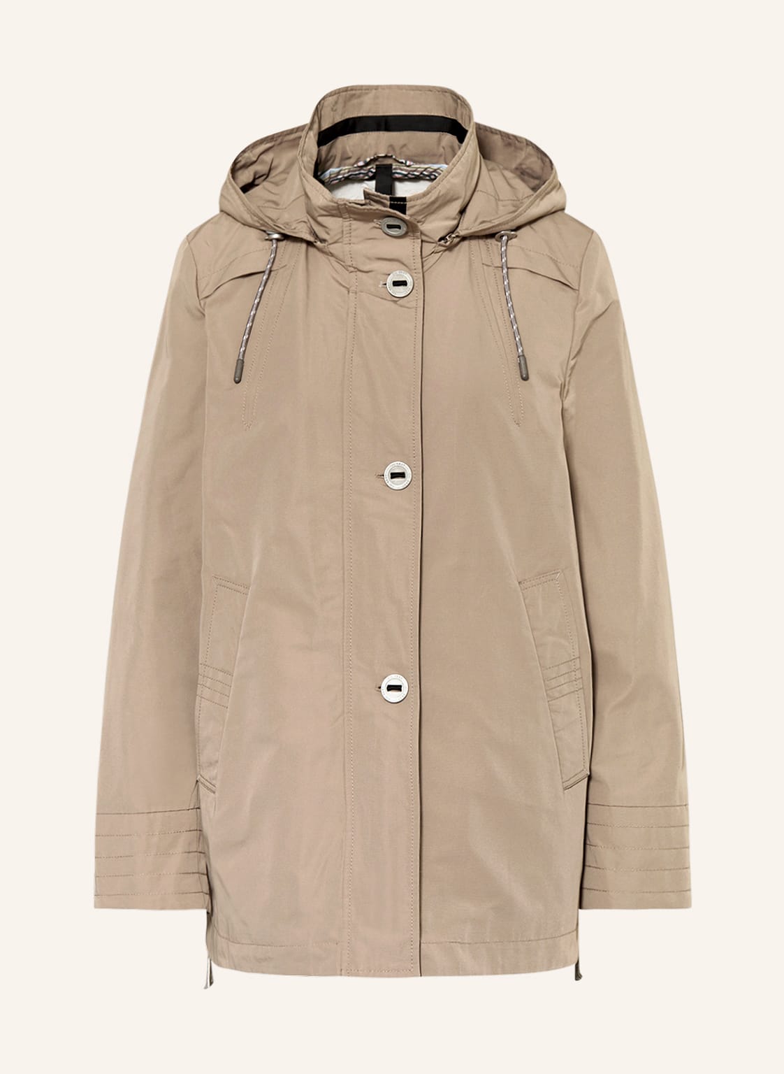 Gil Bret Regenjacke Mit Abnehmbarer Kapuze beige von Gil Bret