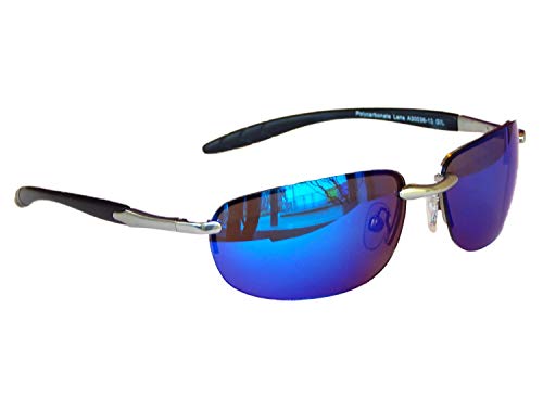 Gil SSC MATRIX SONNENBRILLE SPORTBRILLE MOTORRADBRILLE BIKER BRILLE M 11 (Chrom Blau) von GIL-DESIGN