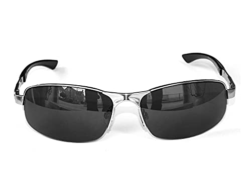 MATRIX SONNENBRILLE chrom silber dunkel SPORTBRILLE MOTORRADBRILLE SPORT BRILLE (Chrom silber dunkel) von GIL-DESIGN