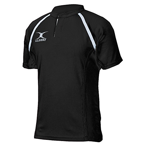 Gilbert rugbyshirt Xact Ii Black 2Xl von Gilbert