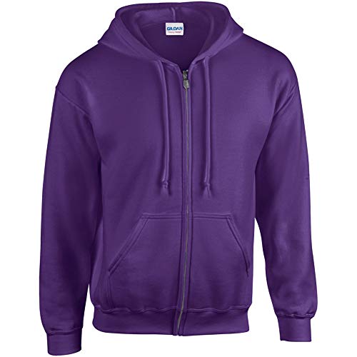 Gildan Heavy Blend Kapuzenjacke (2XL) (Lila) von Gildan