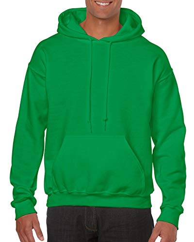 GILDAN Herren Heavy Blend Kapuzenpullover, Grün (Irish Green), L von Gildan