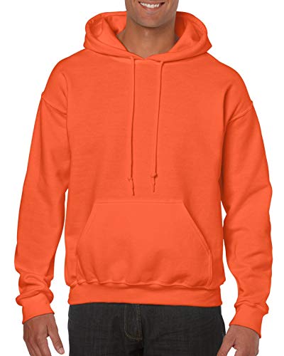 Gildan Sweatshirt mit Kapuze "Heavy Blend" Gr. M, Orange von Gildan