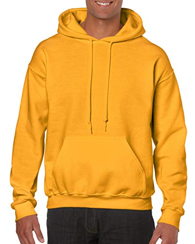 Gildan Sweatshirt mit Kapuze Heavy Blend Gr. S, Gold von Gildan