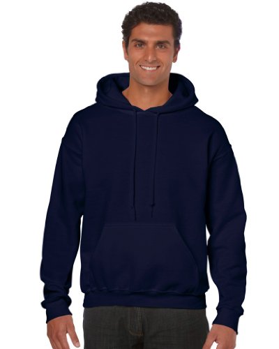 GILDAN Herren Sweatshirt BIG LINE, Heavy Blend, 18500, Einfarbig, Gr. XXXX-Large, Blau (Navy) von Gildan