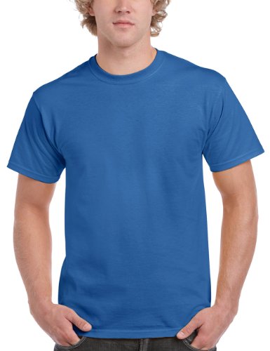 GILDAN Herren Adult Ultra Cotton T-Shirt, Blau (Royal), Medium (Herstellergröße: M) von Gildan