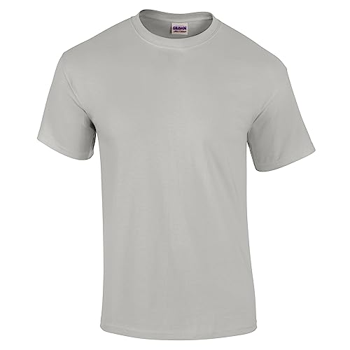 GILDAN Herren Adult Ultra Cotton T-Shirt, Grau (Sport Grey), XXX-Large (Herstellergröße: 3XL) von Gildan