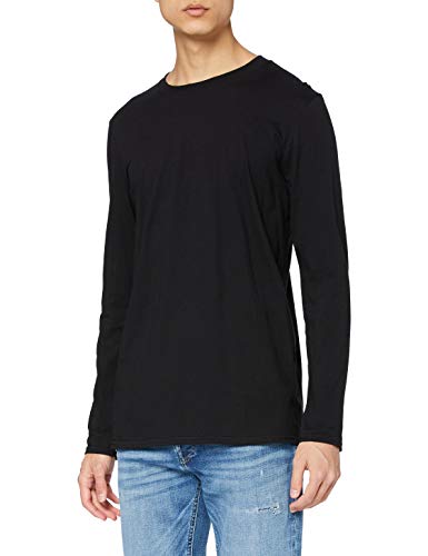 GILDAN Herren Soft Style L/Sleeve T-Shirt, Schwarz, M von Gildan