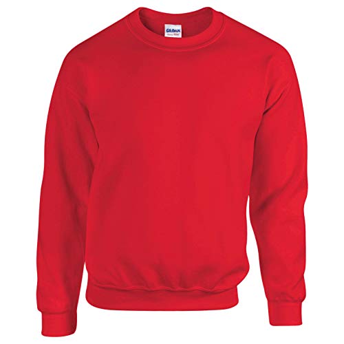 Gildan Herren Sweatshirt, Rot - Cherry Red, L von Gildan