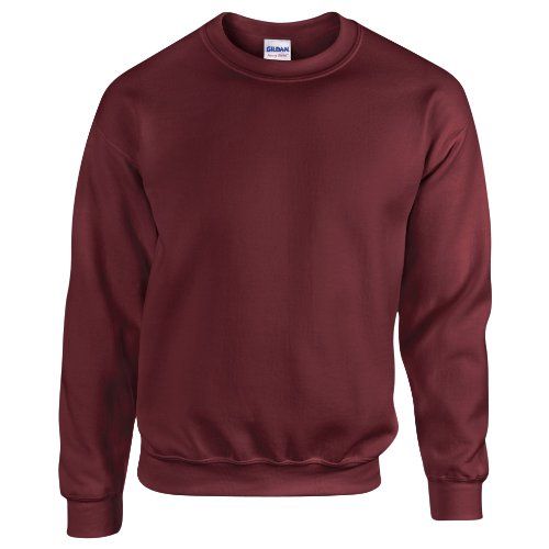 Gildan Herren Sweatshirt, Rot - Maroon, L von Gildan