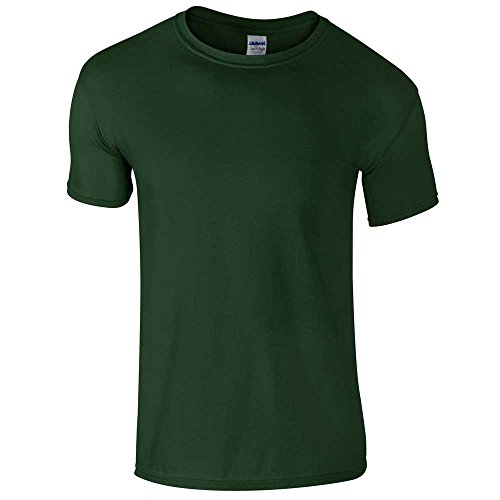 GILDAN Herren Adult 160Gsm T-Shirt, Grün (Forest Green Forest Green), M von Gildan