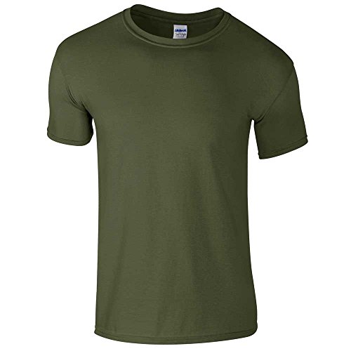 GILDAN Herren Adult 160Gsm T-Shirt, Grün (Military Green Military Green), X-Large von Gildan