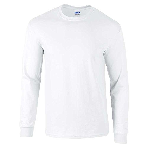 GILDANHerren T-Shirt Weiß weiß XL - 46/48" Chest von Gildan