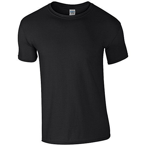 GILDAN Herren Adult 160Gsm T-Shirt, Schwarz (Black Black), M von Gildan