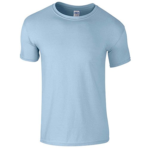 GILDAN Herren Adult 160Gsm T-Shirt, Blau (Light Blue Light Blue), M von Gildan