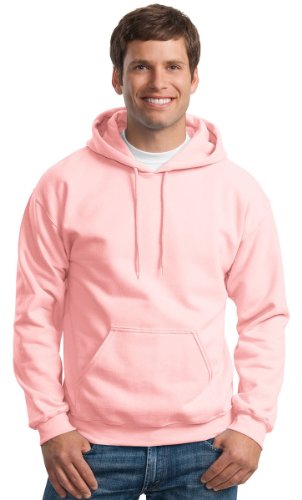 Gildan, Heavy Blend, Kapuzenpullover, 18500, Helles Pink, XXXXL. von Gildan