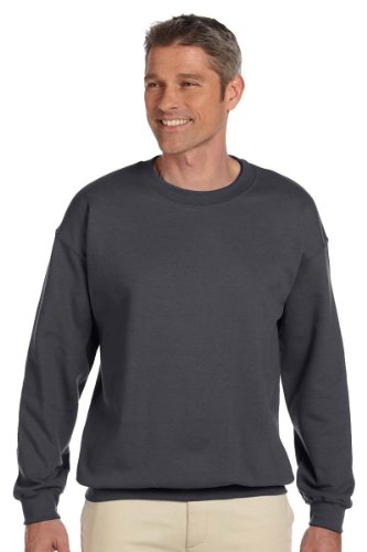 Gildan 18000 - Classic Fit Adult Crewneck Sweatshirt Heavy Blend - First Quality - Charcoal - Medium von Gildan