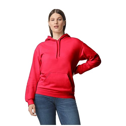 Gildan 18500 Kapuzenpulli mediano rot von Gildan