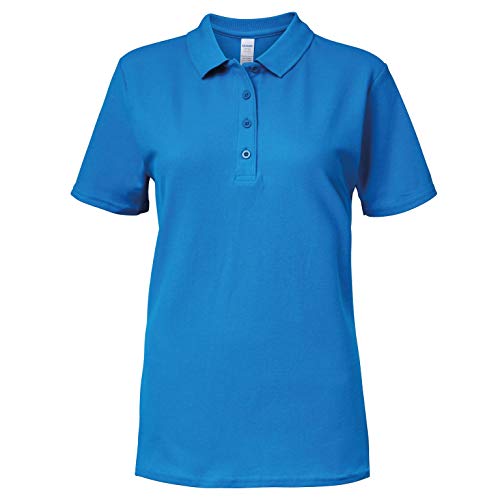 Gildan 64800L Damen Softstyle Doppel-Piqu -Poloshirt, saphir, XX-Large Gildan 64800L Damen Softstyle Doppel-Piqu -Poloshirt, saphir, XX-Large von Gildan