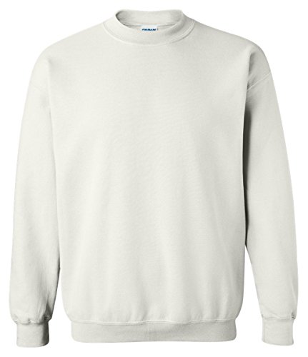 Gildan 7.75 oz 50/50 Crew Neck - White XL von Gildan