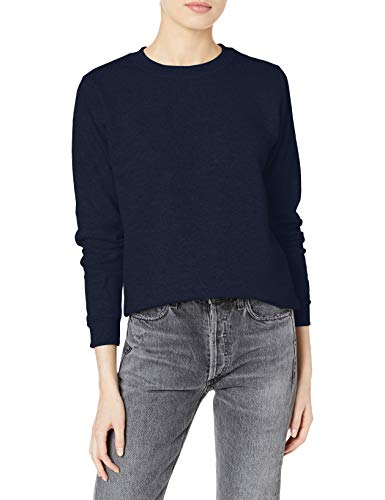 Gildan Damen Fleece Rundhalsausschnitt, Stil G18000fl Sweatshirt, Navy, X-Large von Gildan