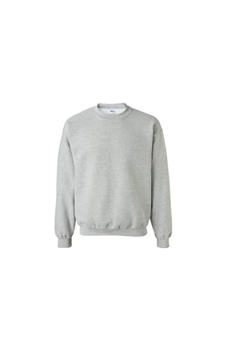 Gildan Damen Fleece-Sweatshirt mit Rundhalsausschnitt, Stil G18000, Sportsgrey, X-Large von Gildan