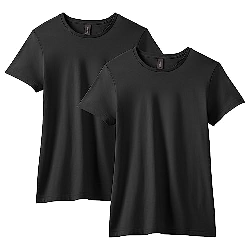 Gildan Damen Softstyle Cotton, Style G64000l, Multipack T-Shirt, Schwarz (2er-Pack), XX-Large Gildan Damen Softstyle Cotton, Style G64000l, Multipack T-Shirt, Schwarz (2er-Pack), XX-Large von Gildan