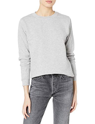 Gildan Damen Fleece Crewneck Style G18000FL Sweatshirt, Grau-Sport Grey, Small von Gildan