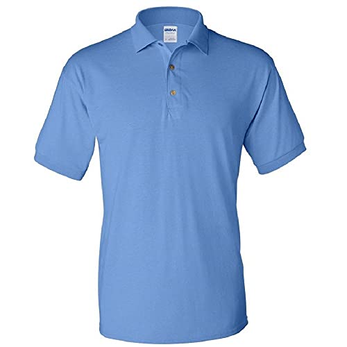 Gildan DryBlend Herren Polo-Shirt, Kurzarm (2XL) (Carolina Blau) von Gildan