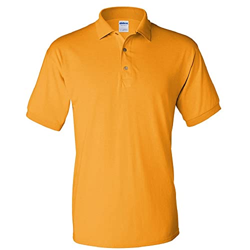 Gildan DryBlend Herren Polo-Shirt, Kurzarm (3XL) (Goldgelb) von Gildan
