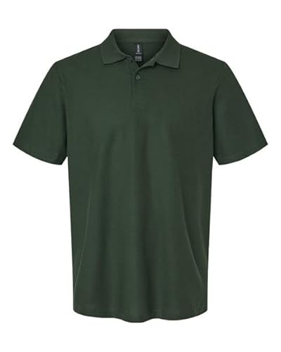 Gildan DryBlend Jersey Kurzarm-Poloshirt f r Erwachsene, Wald, 4X-Gro von Gildan