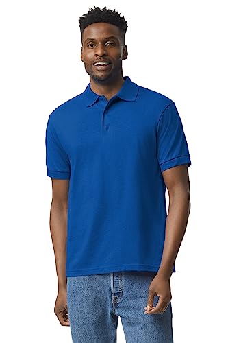 Gildan DryBlend Polo Shirt für Männer (2XL) (Königsblau) von Gildan