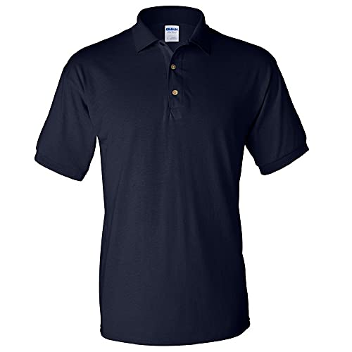 Gildan DryBlend Polo Shirt für Männer (S) (Marineblau) von Gildan