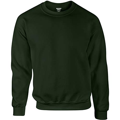 Gildan DryBlend Sweatshirt / Pullover mit Rundhalsausschnitt (XL) (Waldgrün) von Gildan