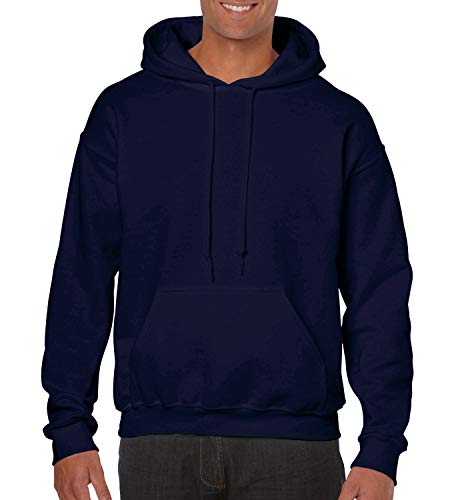 Gildan Erwachsene 50/50 Kapuzenpullover Uni 18500, Marineblau, XXXXL von Gildan