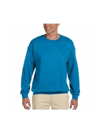 Gildan Fleece Crewneck Sweatshirt Style G18000 Multipack, Saphir, 1er-Pack, Medium von Gildan