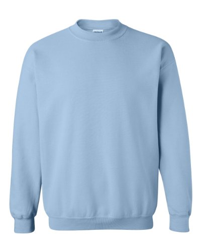 Gildan Fleece-Sweatshirt mit Rundhalsausschnitt, Stil G18000, hellblau, XXX-Large von Gildan