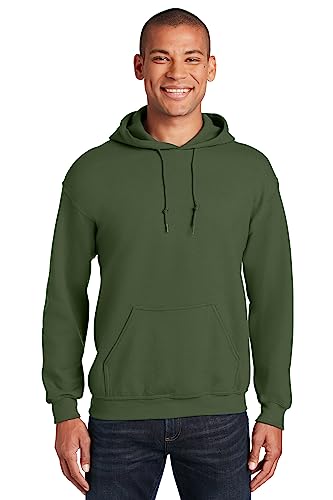 Gildan G185 Heavy Blend Erwachsene Kapuzenpullover Military Green von Gildan