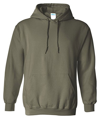 Gildan G185 Heavy Blend Erwachsene Kapuzenpullover Military Green von Gildan