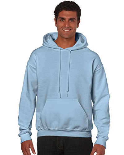 Gildan Heavy Blend Erwachsenen Crewneck Sweatshirt 18000 M, Light Blue von Gildan