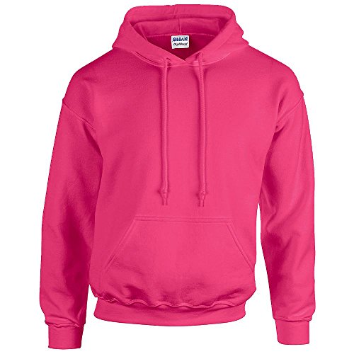 Gildan - Unisex Kapuzenpullover 'Heavy Blend' , Safety Pink, Gr. XL von Gildan
