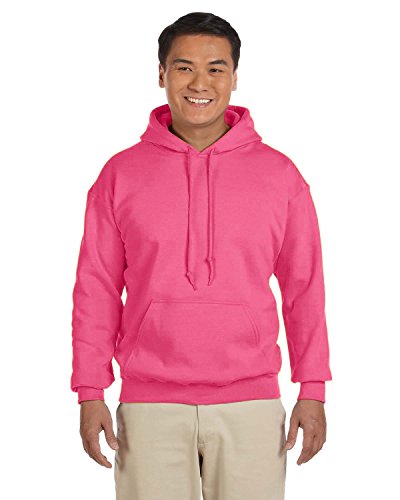 Gildan - Unisex Kapuzenpullover 'Heavy Blend', Safety Pink, Gr. XXL von Gildan