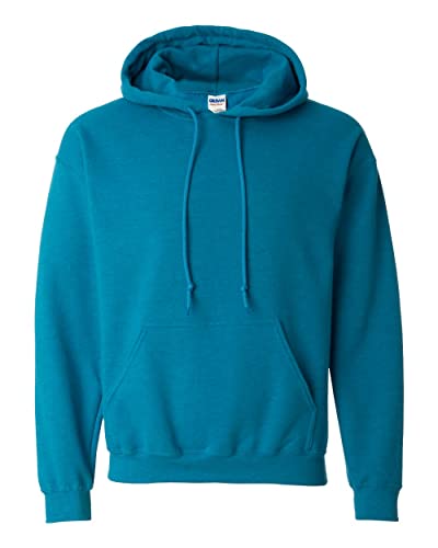 Gildan - Heavy Blend Hooded Sweatshirt - 18500, (Ameisensaphir), Large von Gildan