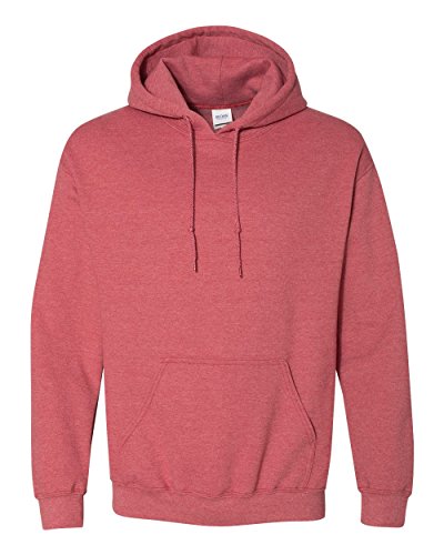 Gildan - Heavy Blend Hooded Sweatshirt - 18500, (Heather Scarlet Red, Large von Gildan