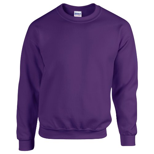 Gildan Herren Sweatshirt, Violett, M von Gildan