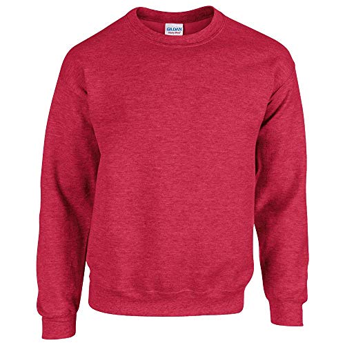 Gildan - Heavy Blend Sweatshirt - S, M, L, XL, XXL, 3XL, 4XL, 5XL /Heather Sport Scarlet Red, XL von Gildan