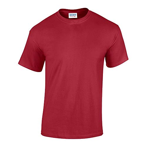 Gildan - Heavy Cotton T-Shirt '5000' / Cardinal Red, 5XL von Gildan