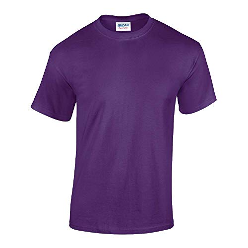 Gildan - Heavy Cotton T-Shirt '5000' / Purple, 4XL von Gildan