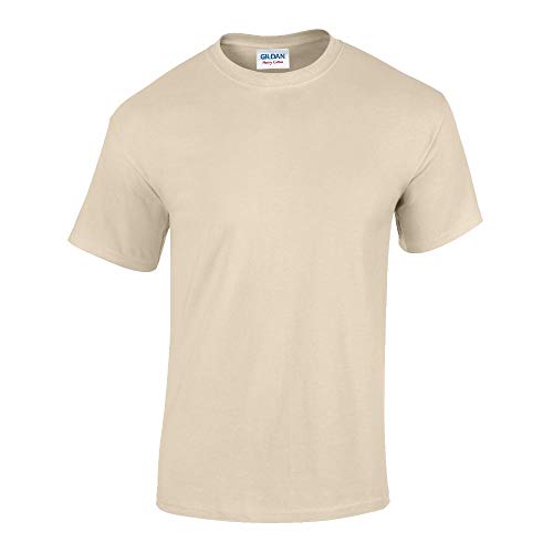 Gildan - Heavy Cotton T-Shirt '5000' / Sand, M von Gildan