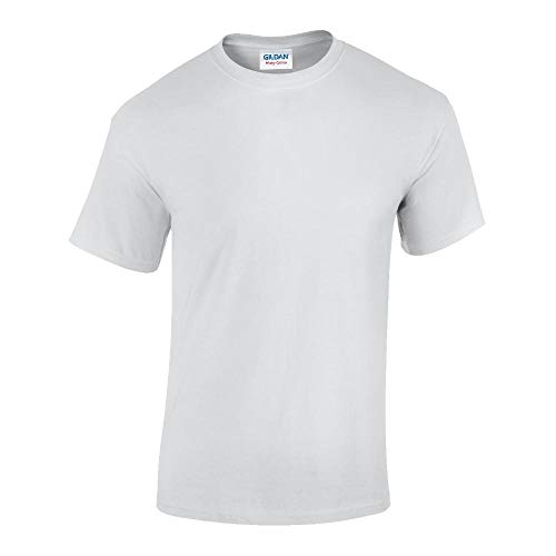 Gildan - Heavy Cotton T-Shirt '5000' / White, 5XL von Gildan